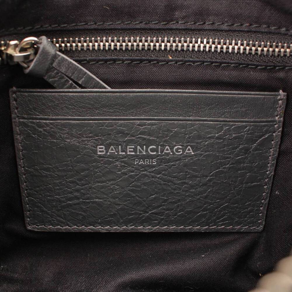 Balenciaga Leather Chain Shoulder Bag Gray - Picture 6 of 8